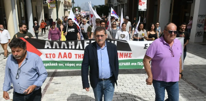 Δήμος Πατρέων: «Να σταματήσει τώρα η θηριωδία του κράτους του Ισραήλ». Δήμος Πατρέων: «Να σταματήσει τώρα η θηριωδία του κράτους του Ισραήλ».