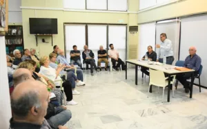 Πελετίδης από την Αγυιά: Τα παιδιά μας δεν θα έχουνε ζωή αν δεν αντισταθούμε...