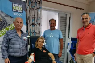 Πάτρα: Εθελοντική αιμοδοσία από το Ράδιο ΤΑΞΙ Πάτρας