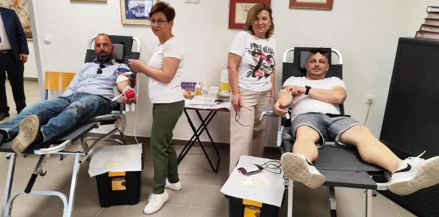 Εθελοντική αιμοδοσία στο ΕΚΑΜΕ Αιγίου ΦΩΤΟ Εθελοντική αιμοδοσία στο ΕΚΑΜΕ Αιγίου ΦΩΤΟ