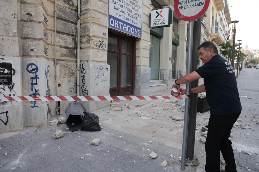 Κρήτη: Η στιγμή που «χτυπά» ο σεισμός ΦΩΤΟ-ΒΙΝΤΕΟ