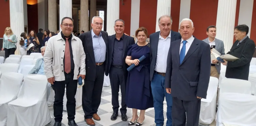 Τιμητική διάκριση στη Μαρίνα Ριζογιάννη στα βραβεία του Ιδρύματος «Μπότση» Τιμητική διάκριση στη Μαρίνα Ριζογιάννη στα βραβεία του Ιδρύματος «Μπότση»