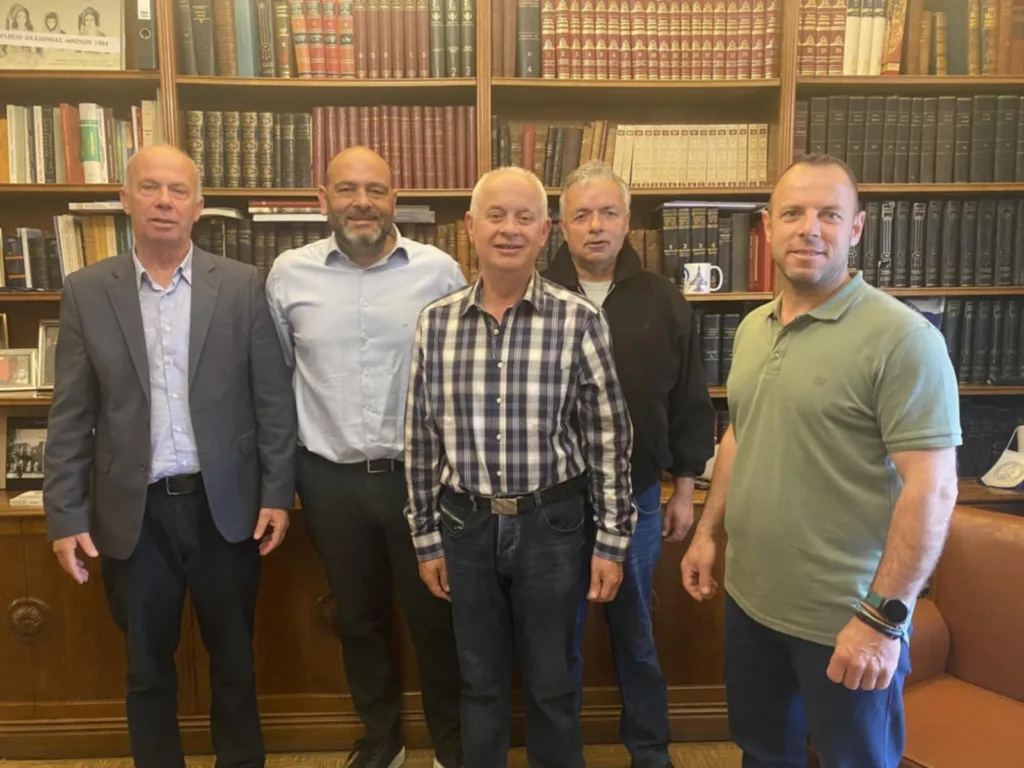 Ο Σύλλογος υπαλλήλων ΥΕΘΑ/ΓΕΣ Πελοποννήσου με τον Ιάσονα Φωτήλα