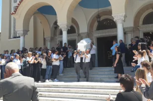 Πάτρα: Το «αντίο» στον Κωνσταντίνο Παπαγεωργόπουλου, έζησε λίγο, προσέφερε πολλά ΦΩΤΟ