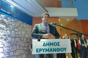 Εγκαίνια νέου Δημαρχείου Ερυμάνθου-Λιβάνιος: Έρχονται χρήματα για την οδοποιία ΦΩΤΟ-ΒΙΝΤΕΟ