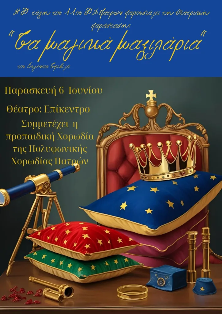 Μαθητές της Δ’ τάξης του 11ου Δημοτικού Πατρών σκόρπισαν μαγεία και αγάπη με «Τα μαγικά μαξιλάρια»
