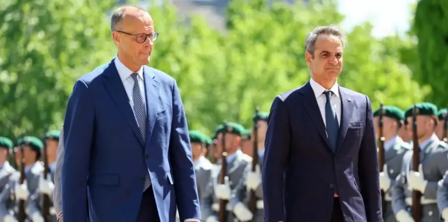 ΖΩΝΤΑΝΑ Οι δηλώσεις Μητσοτάκη – Μερτς μετά την συνάντησή τους στην Καγκελαρία δηλώσεις