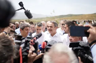 Μητσοτάκης: Επίσκεψη στο φράγμα Πλακιώτισσας – Εξελίξεις στο έργο