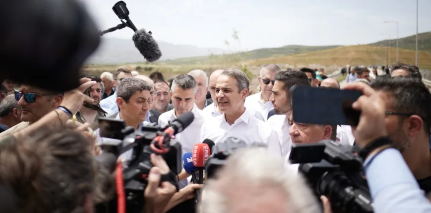 Μητσοτάκης: Επίσκεψη στο φράγμα Πλακιώτισσας - Εξελίξεις στο έργο Μητσοτάκης