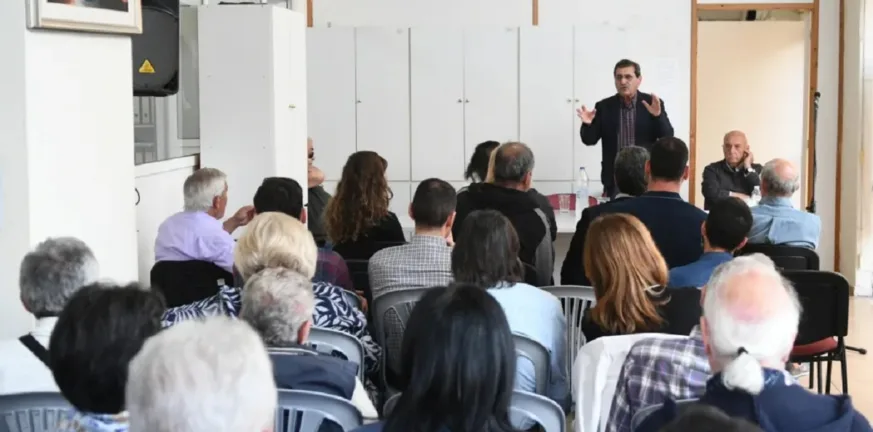 Η Πάτρα συζητά, διεκδικεί και συνεχίζει: Νέος κύκλος ανοιχτών συναντήσεων με τον Κώστα Πελετίδη Η Πάτρα συζητά, διεκδικεί και συνεχίζει: Νέος κύκλος ανοιχτών συναντήσεων με τον Κώστα Πελετίδη