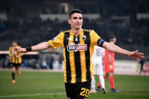 Ο αποχαιρετισμός του Πέτρου Μάνταλου στον Αλμέιδα