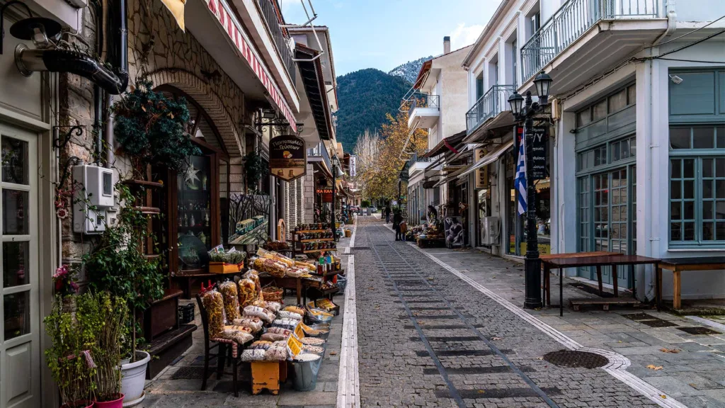 Καλάβρυτα πεζόδρομος
