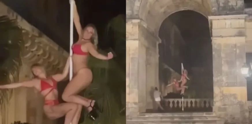 Κέρκυρα: Αρνείται το pole dancing των Αγγλίδων πελατισσών του ο δικηγόρος τους! Κέρκυρα: Αρνείται το pole dancing των Αγγλίδων πελατισσών του ο δικηγόρος τους!