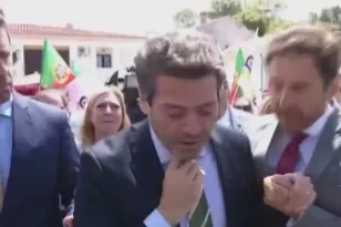 Στην Πορτογαλία κατέρρευσε ο ηγέτης της ακροδεξιάς Αντρέ Βεντούρα ΒΙΝΤΕΟ