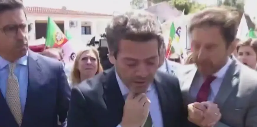 Στην Πορτογαλία κατέρρευσε ο ηγέτης της ακροδεξιάς Αντρέ Βεντούρα ΒΙΝΤΕΟ Πορτογαλία