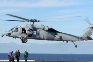 Συντριβή τουρκικού ελικοπτέρου Sea Hawk στην Αττάλεια: Σώο το τετραμελές πλήρωμα