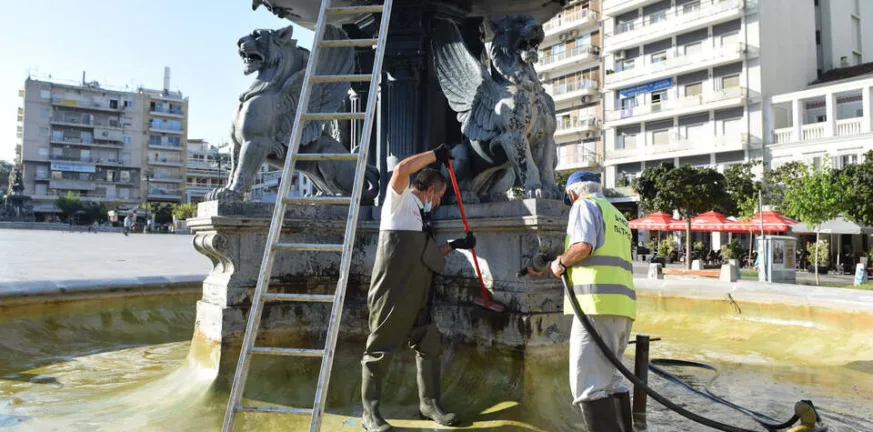 Πάτρα: Δεν προβλέπεται άμεσα η αποκατάσταση των σιντριβανιών - Τι είπε ο Κ. Πελετίδης Πάτρα