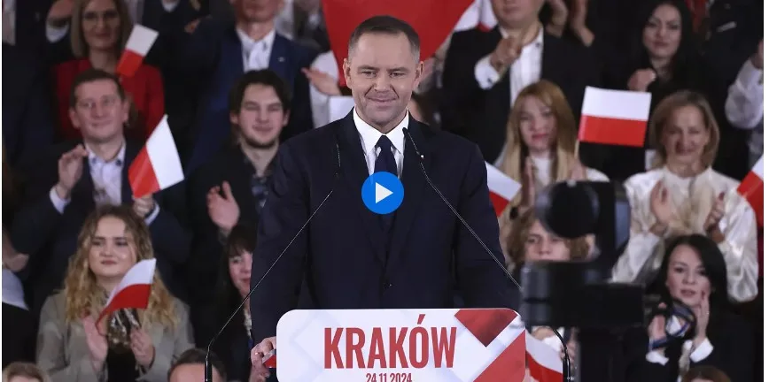 Σνίφαρε...live o υποψήφιος πρόεδρος της Πολωνίας! Σνίφαρε...live o υποψήφιος πρόεδρος της Πολωνίας!