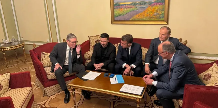Μητσοτάκης και ηγέτες της Δύσης σε κοινή γραμμή με Τραμπ: Άμεση εκεχειρία στην Ουκρανία ή σκληρές κυρώσεις στη Ρωσία Μητσοτάκης
