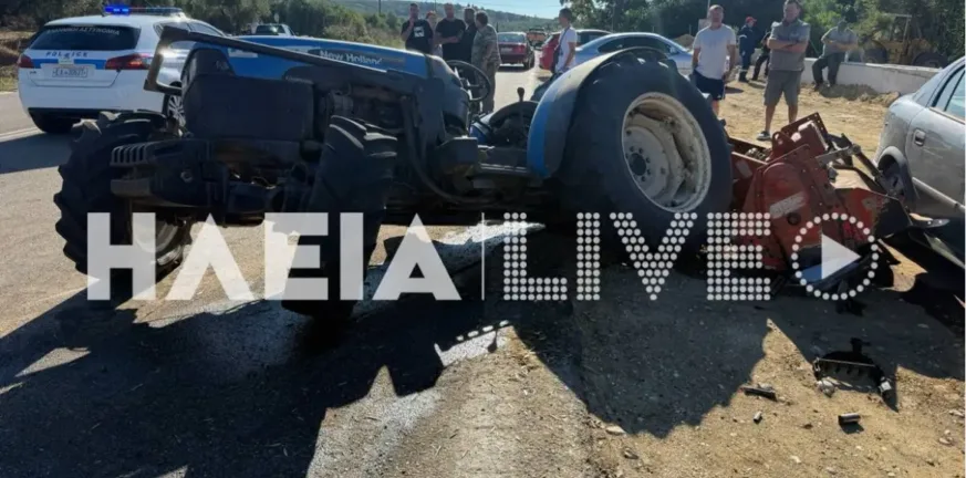 Τροχαίο στην Κυλλήνη, με σφοδρή σύγκρουση Porsche με τρακτέρ! ΒΙΝΤΕΟ+ΦΩΤΟ Τροχαίο στην Κυλλήνη, με σφοδρή σύγκρουση Porsche με τρακτέρ! ΒΙΝΤΕΟ+ΦΩΤΟ