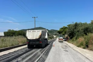 Τεχνικές παρεμβάσεις στο οδικό δίκτυο από την Περιφέρεια ΦΩΤΟ