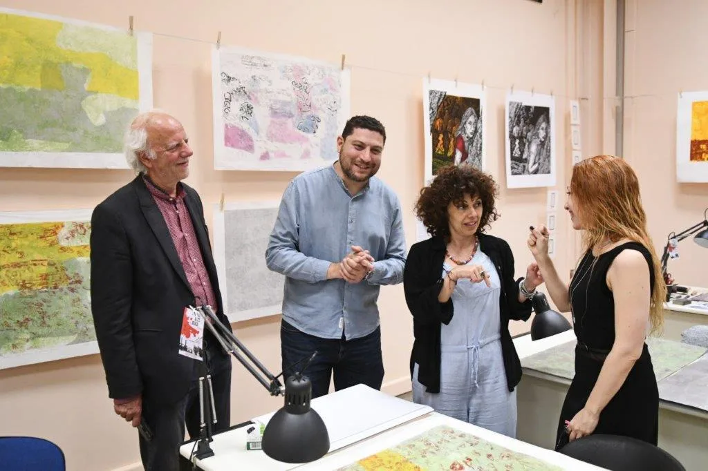 "Τίτλοι τέλους" για το Συμπόσιο Χαρακτικής «Απελευθέρωση από την Ασφυξία» ΦΩΤΟ