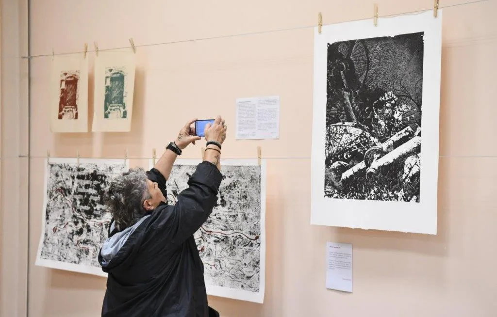 "Τίτλοι τέλους" για το Συμπόσιο Χαρακτικής «Απελευθέρωση από την Ασφυξία» ΦΩΤΟ