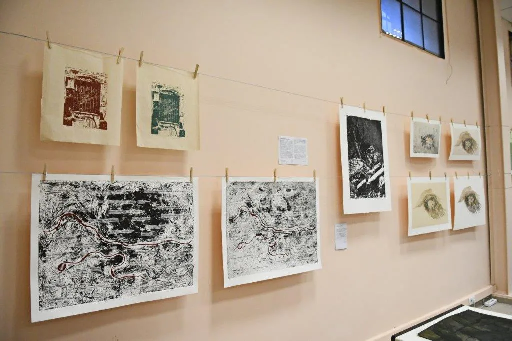 "Τίτλοι τέλους" για το Συμπόσιο Χαρακτικής «Απελευθέρωση από την Ασφυξία» ΦΩΤΟ