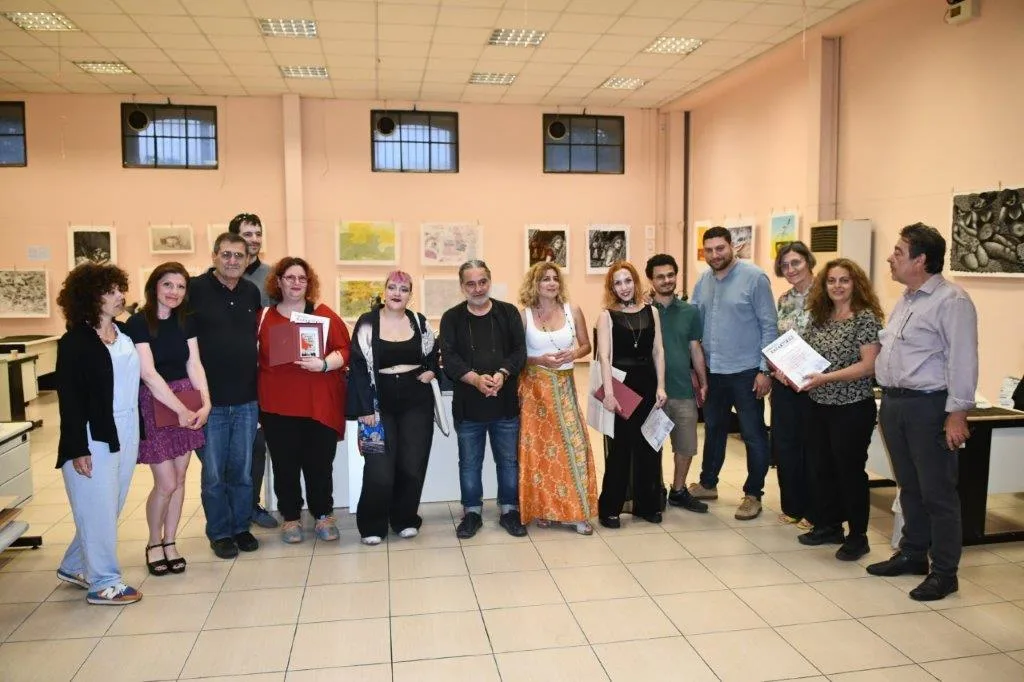 "Τίτλοι τέλους" για το Συμπόσιο Χαρακτικής «Απελευθέρωση από την Ασφυξία» ΦΩΤΟ