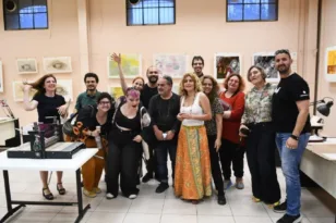 “Τίτλοι τέλους” για το Συμπόσιο Χαρακτικής «Απελευθέρωση από την Ασφυξία» ΦΩΤΟ