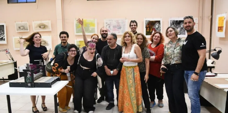 "Τίτλοι τέλους" για το Συμπόσιο Χαρακτικής «Απελευθέρωση από την Ασφυξία» ΦΩΤΟ "Τίτλοι τέλους" για το Συμπόσιο Χαρακτικής «Απελευθέρωση από την Ασφυξία» ΦΩΤΟ