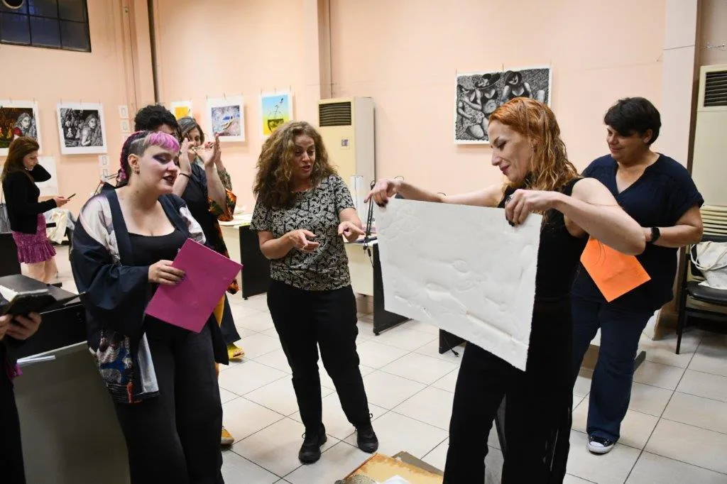 "Τίτλοι τέλους" για το Συμπόσιο Χαρακτικής «Απελευθέρωση από την Ασφυξία» ΦΩΤΟ