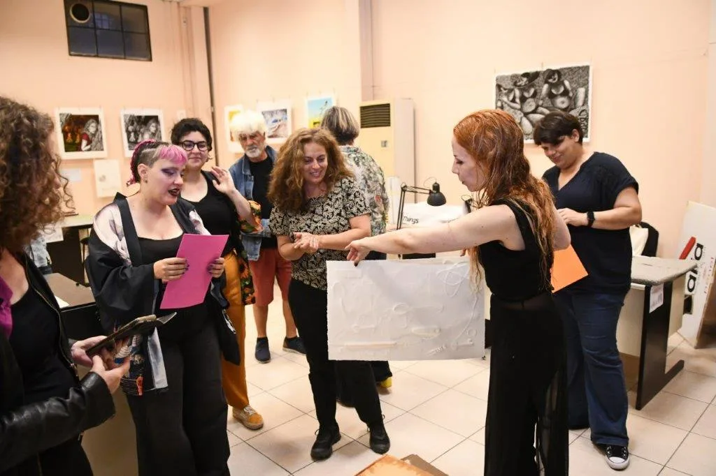 "Τίτλοι τέλους" για το Συμπόσιο Χαρακτικής «Απελευθέρωση από την Ασφυξία» ΦΩΤΟ