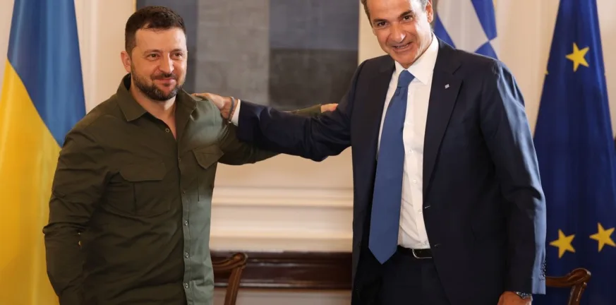 Μητσοτάκης – Ζελένσκι: Τηλεφωνική επικοινωνία και πρόσκληση για Σύνοδο στην Οδησσό Μητσοτάκης – Ζελένσκι: Τηλεφωνική επικοινωνία και πρόσκληση για Σύνοδο στην Οδησσό