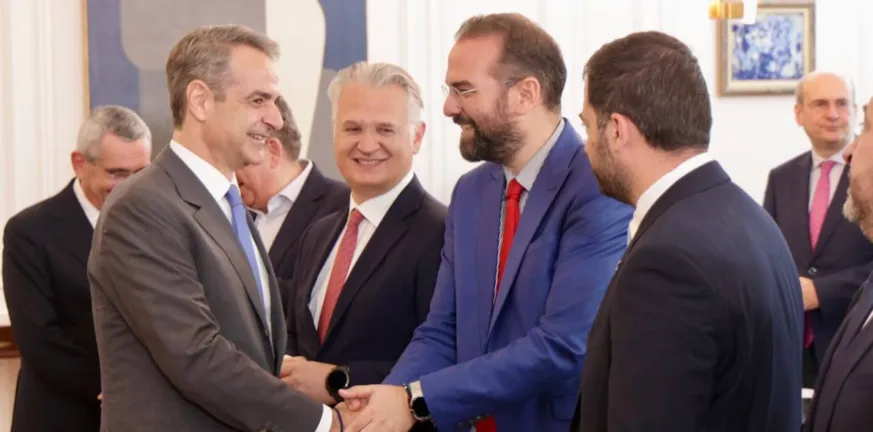 Ο Νεκτάριος Φαρμάκης στον Κυριάκο Μητσοτάκη - Τι συζήτησαν οι Περιφερειάρχες με τον Πρωθυπουργό Ο Νεκτάριος Φαρμάκης στον Κυριάκο Μητσοτάκη - Τι συζήτησαν οι Περιφερειάρχες με τον Πρωθυπουργό