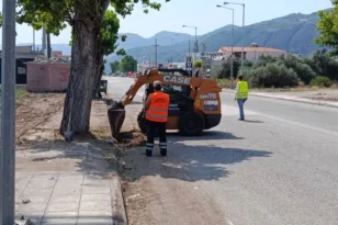 Παρεμβάσεις στην εικόνα εισόδου στο Αίγιο