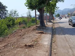 Παρεμβάσεις στην εικόνα εισόδου στο Αίγιο