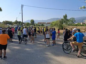 Συγκίνηση στον αγώνα μνήμης για τον φονικό σεισμό του 1995 στο Αίγιο - Φωτογραφίες