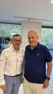 Τετ α τετ πρώην αχαιού βουλευτή με τον υπασπιστή του αείμνηστου Κωστή Στεφανόπουλου