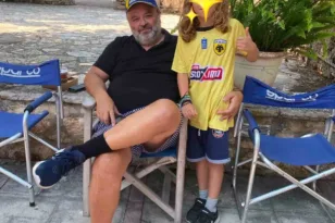 Ο «σούπερ Μάριο» της ΑΕΚ στις Αιγές της Αιγείρας!