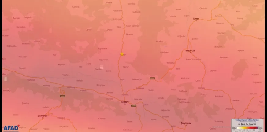 Τουρκία: Σεισμός 4,5 Ρίχτερ στην Κιουτάχεια - Έχει δώσει ισχυρούν σεισμούς το ρήγμα Τουρκία: Σεισμός 4,5 Ρίχτερ στην Κιουτάχεια - Έχει δώσει ισχυρούν σεισμούς το ρήγμα