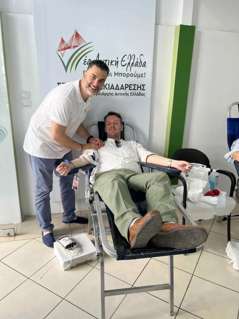 «Νέα Δυτική Ελλάδα»: Συγκινητική προσφορά στην εθελοντική αιμοδοσία