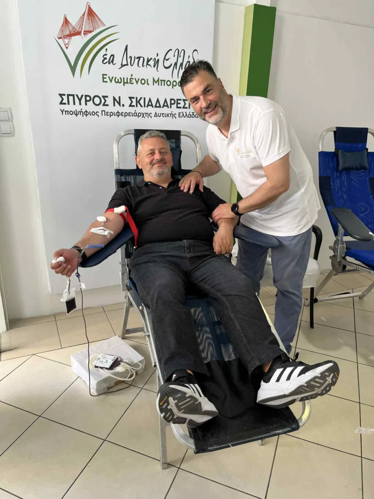 «Νέα Δυτική Ελλάδα»: Συγκινητική προσφορά στην εθελοντική αιμοδοσία