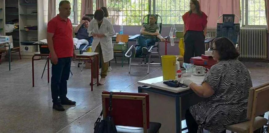 Εθελοντική αιμοδοσία από τον Σύλλογο Αρκάδων Πάτρας ΦΩΤΟ Εθελοντική αιμοδοσία από τον Σύλλογο Αρκάδων Πάτρας ΦΩΤΟ