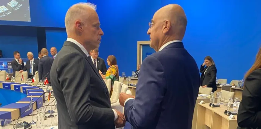 Δένδιας: Σε δείπνο εργασίας των υπουργών Άμυνας του ΝΑΤΟ Δένδιας: Σε δείπνο εργασίας των υπουργών Άμυνας του ΝΑΤΟ