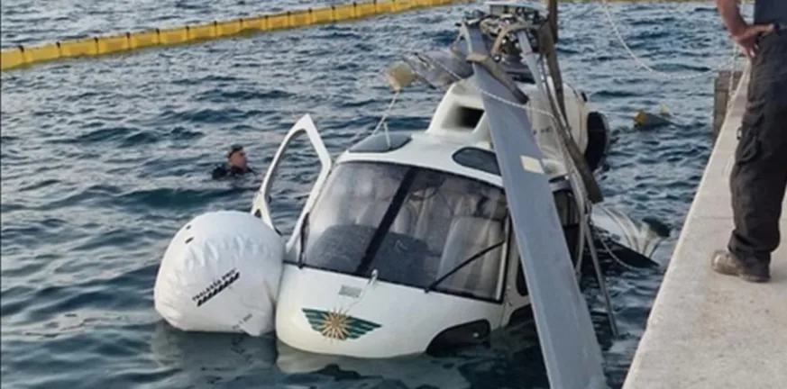 Πτώση ελικοπτέρου στη Βουλιαγμένη: Τι εξετάζεται Πτώση ελικοπτέρου στη Βουλιαγμένη: Τι εξετάζεται