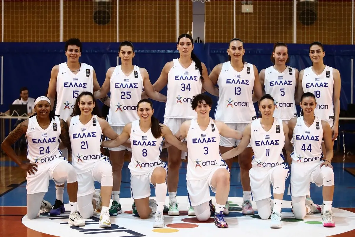 Τα κορίτσια της ΑΕ Γλαύκου Έσπερου ευχές στην Εθνική για το Ευρωμπάσκετ ΒΙΝΤΕΟ