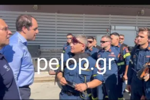 Πατρινοί στη «μάχη» με τις φλόγες στη Χίο ΦΩΤΟ – ΒΙΝΤΕΟ