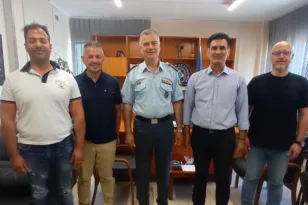 Εθιμοτυπική επίσκεψη της Ένωσης Αστυνομικών Υπαλλήλων Αχαΐας