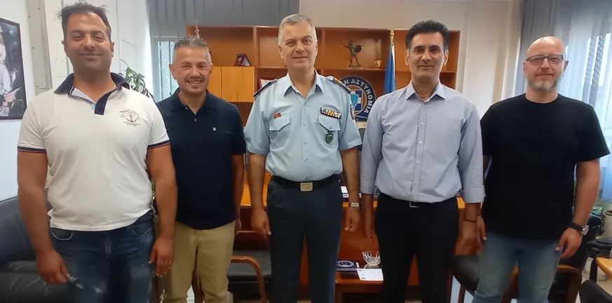 Εθιμοτυπική επίσκεψη της Ένωσης Αστυνομικών Υπαλλήλων Αχαΐας Εθιμοτυπική επίσκεψη της Ένωσης Αστυνομικών Υπαλλήλων Αχαΐας